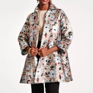 Frances Valentine Cornelia Swing Jacket - Poppy Party